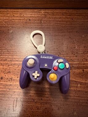 Nintendo GameCube Purple Controller Keychain